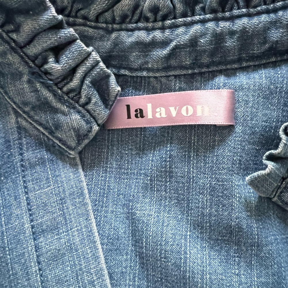 LaLavon Denim Mini Dress - Picture 2 of 2